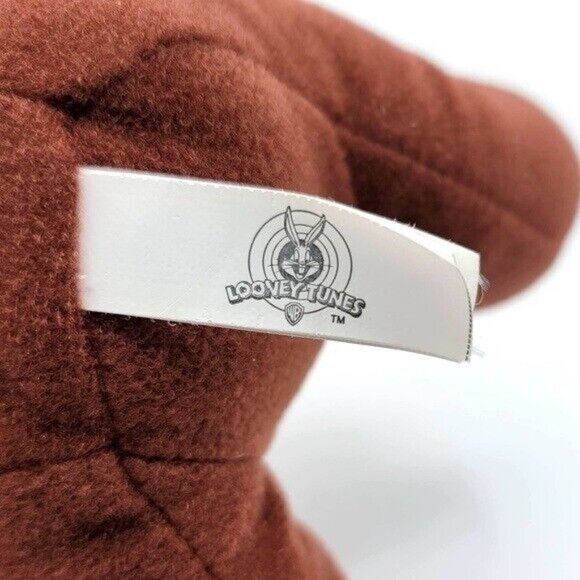 Looney Tunes Taz Plush Brown 7" Toy Factory Tasmanian Devil Road Runner 2019 - Picture 8 of 10